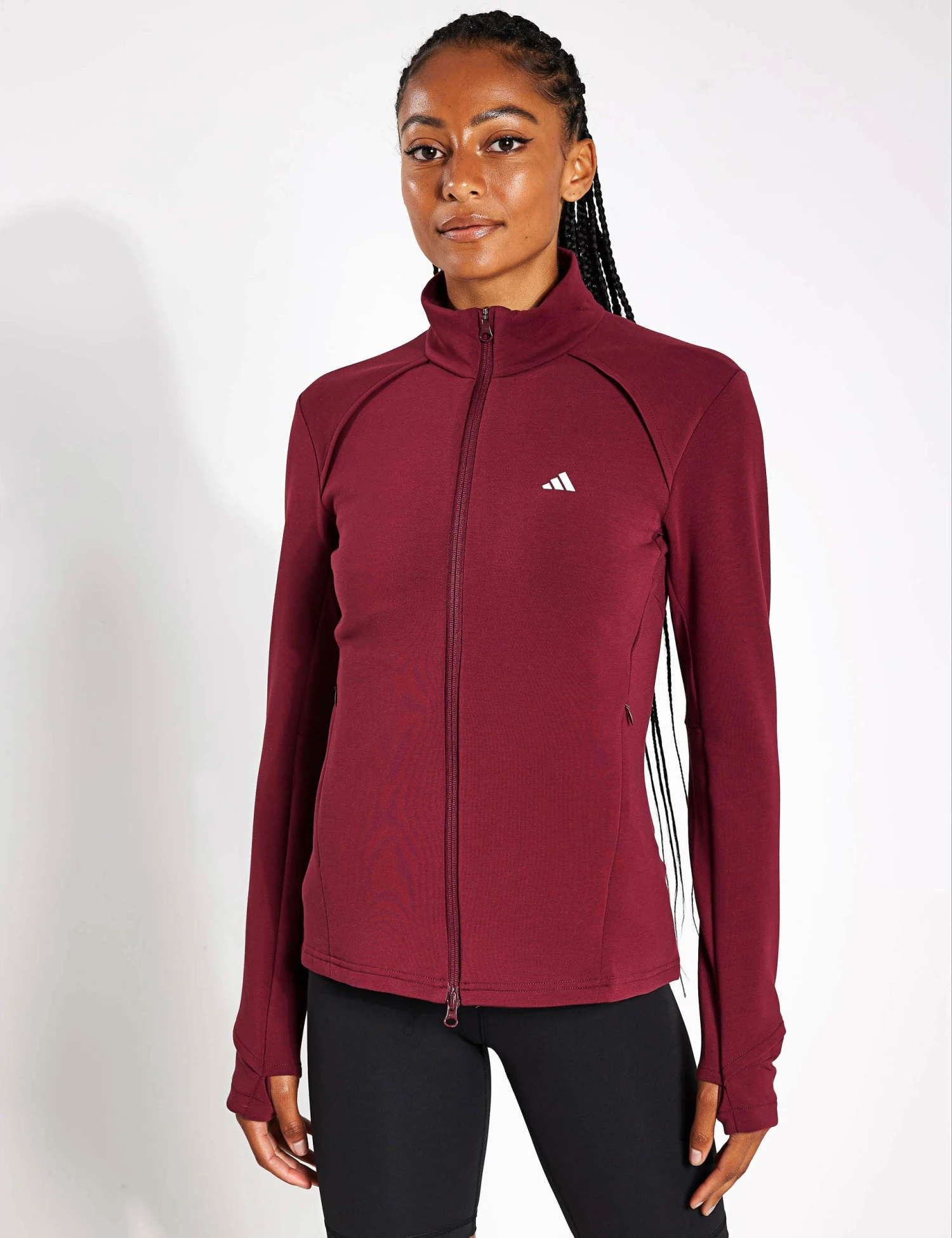 ADIDAS Training Cover-Up - Shadow Red 1 ADIDAS Training Cover-Up - Shadow Red