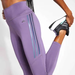 ADIDAS DailyRun 3-Stripes 7/8 Leggings - Shadow Violet -Default Template 3 8021S Adidas DailyRun 3 Stripe 7 8 Tight IJ6857 shadow violet 0004