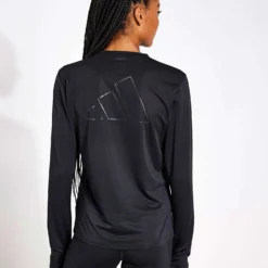 ADIDAS Run Icons Running Long-Sleeve Top - Black -Default Template 3 8042S Adidas Run Icons Running Long Sleeve Top H57745 black 0003