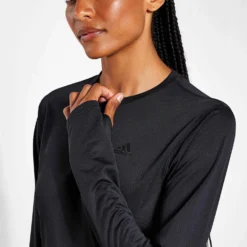 ADIDAS Run Icons Running Long-Sleeve Top - Black -Default Template 3 8042S Adidas Run Icons Running Long Sleeve Top H57745 black 0005