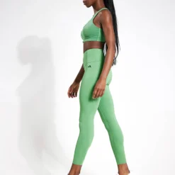 ADIDAS Optime Power 7/8 Leggings - Preloved Green 7 ADIDAS Optime Power 7/8 Leggings - Preloved Green -Default Template 3 Adidas OPTIME POWER 7 8 PRLOGR IT6747 GREEN 0002