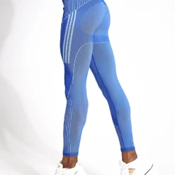 ADIDAS Seamless Branded 7/8 Leggings - Semi Lucid Blue