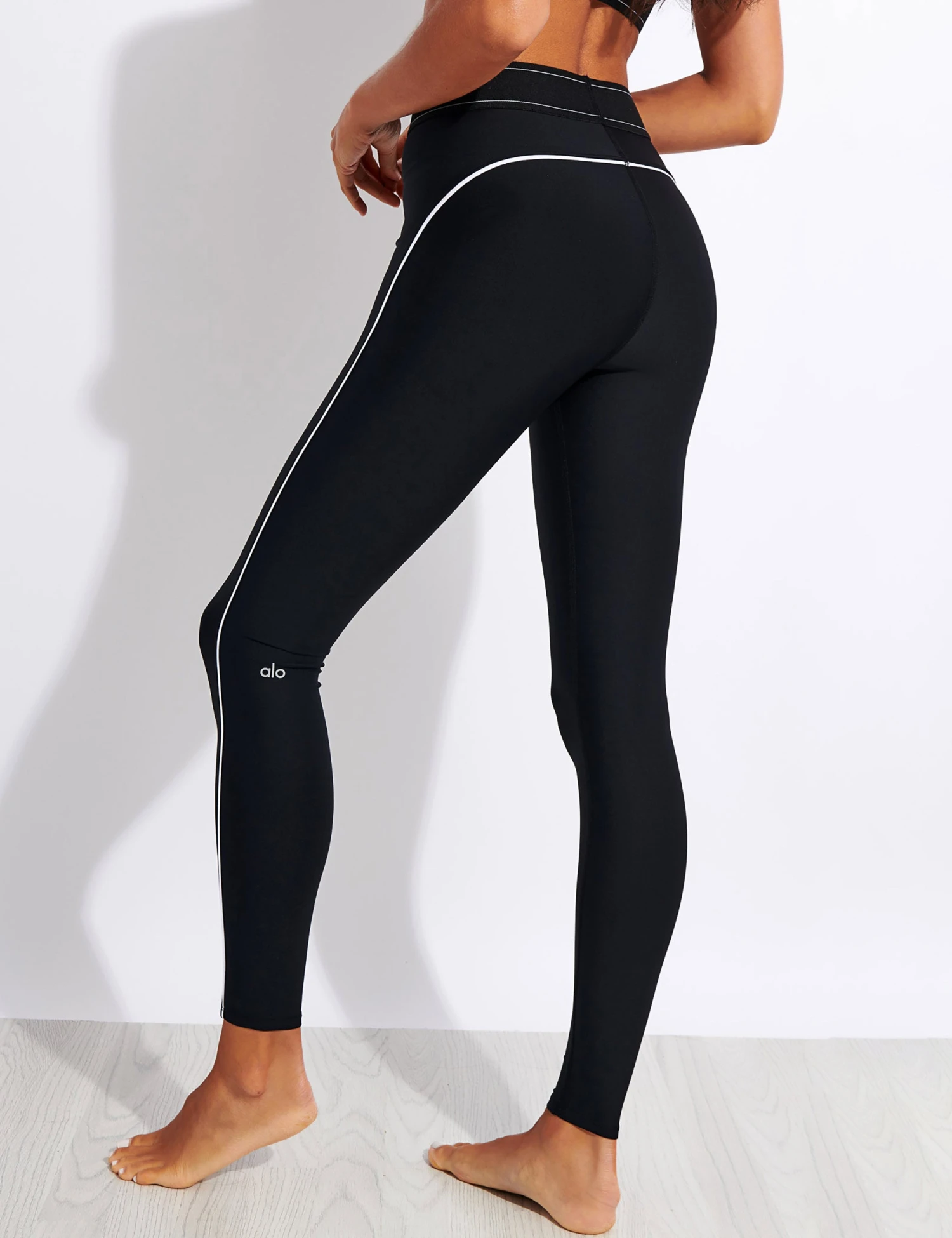 Airlift High Waisted Suit Up Legging - Black 2 Airlift High Waisted Suit Up Legging - Black - Image 2