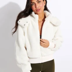 Foxy Sherpa Jacket - Ivory