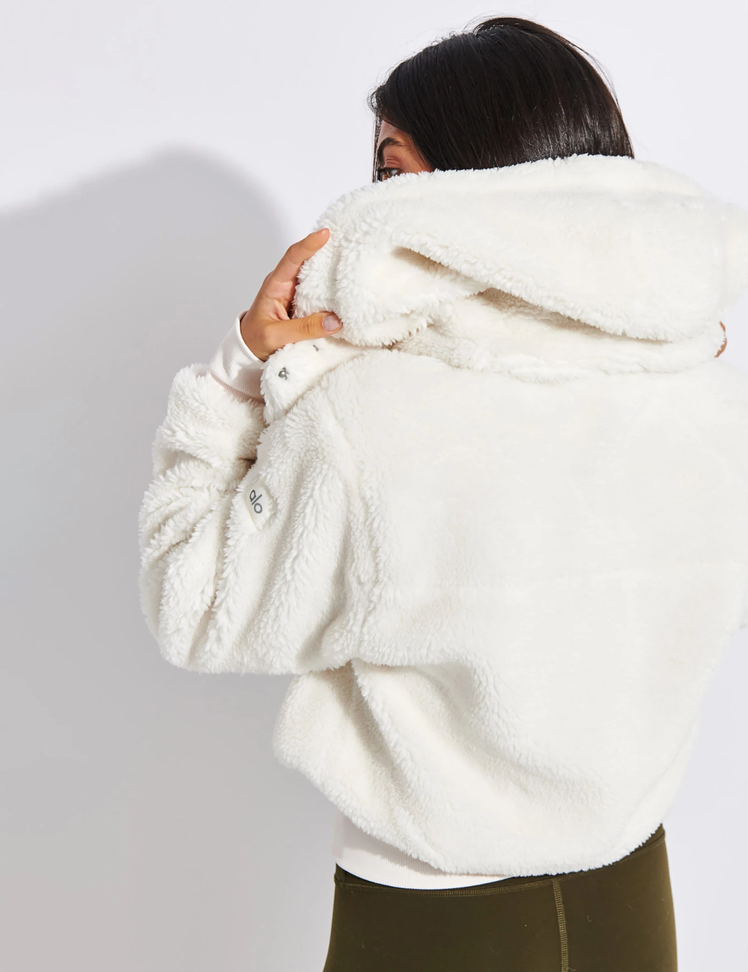 Foxy Sherpa Jacket - Ivory 3 Foxy Sherpa Jacket - Ivory - Image 3