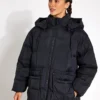 Beyond Yoga Puffer Jacket - Black