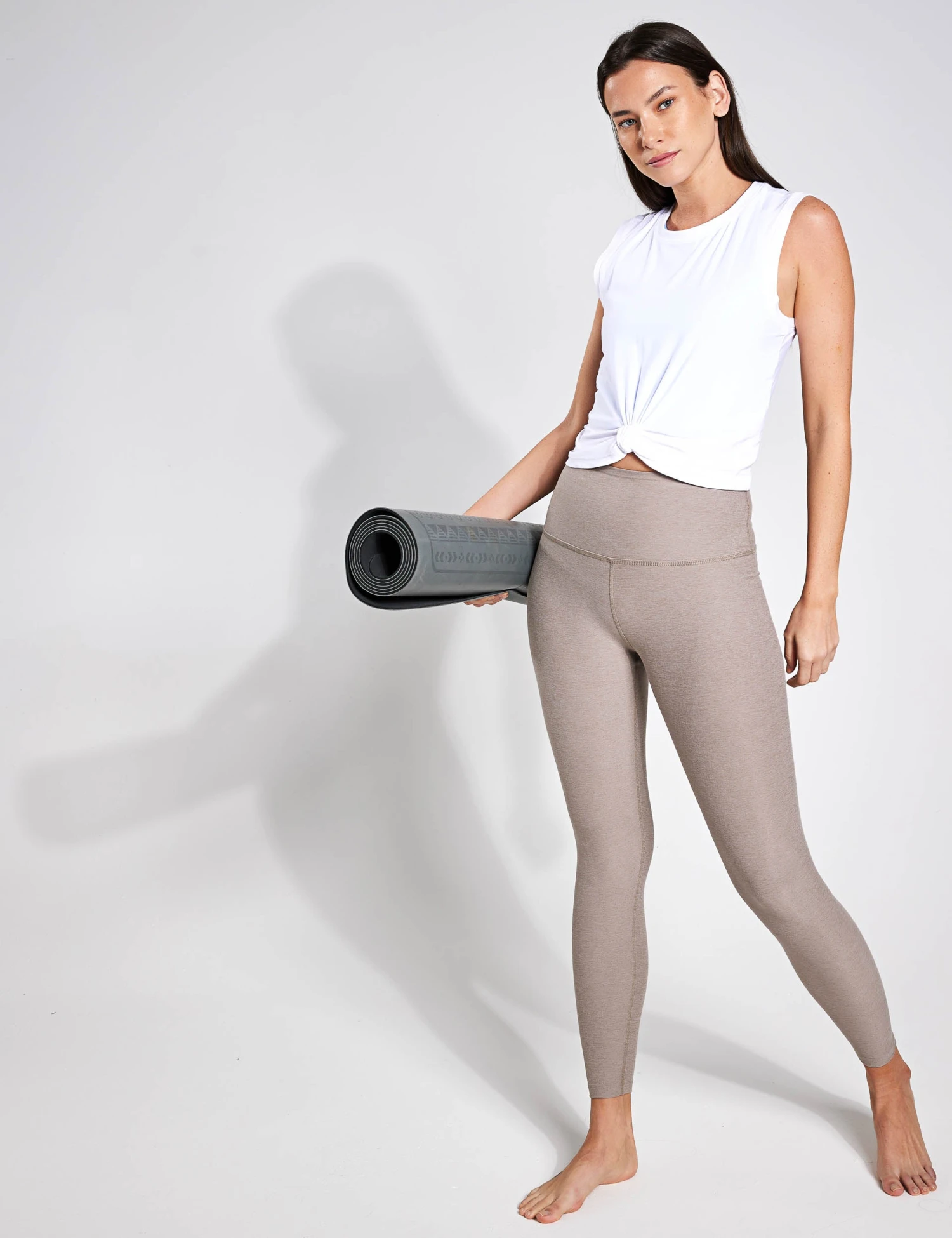 Beyond Yoga Spacedye Caught In The Midi High Waisted Legging - Birch Heather 4 Beyond Yoga Spacedye Caught In The Midi High Waisted Legging - Birch Heather - Image 4