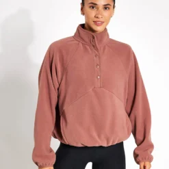 Beyond Yoga Tranquility Pullover - Nutmeg