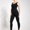 Born Yashila Seamless Unitard - Black