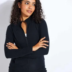 Beyond Yoga Spacedye On The Go Mock Neck Jacket - Darkest Night 7 Beyond Yoga Spacedye On The Go Mock Neck Jacket - Darkest Night -Default Template 3 Beyond Yoga CF Spacedye On The Go Mock Neck Jacket SD2154 Darkest Night 0007