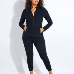 Beyond Yoga Spacedye On The Go Mock Neck Jacket - Darkest Night 6 Beyond Yoga Spacedye On The Go Mock Neck Jacket - Darkest Night -Default Template 3 Beyond Yoga CF Spacedye On The Go Mock Neck Jacket SD2154 Darkest Night 0012