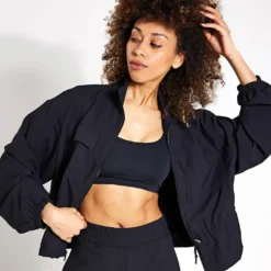 Beyond Yoga City Chic Jacket - Black 6 Beyond Yoga City Chic Jacket - Black -Default Template 3 Beyond Yoga CITY CHIC JACKET SBEY0008 NW2221BLK 0040