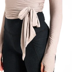 Beyond Yoga Featherweight Waist No Time Wrap Top - Birch Heather 6 Beyond Yoga Featherweight Waist No Time Wrap Top - Birch Heather -Default Template 3 Beyond Yoga Featherweight Waist No Time Wrap Top LWSD7908 BHS 0017