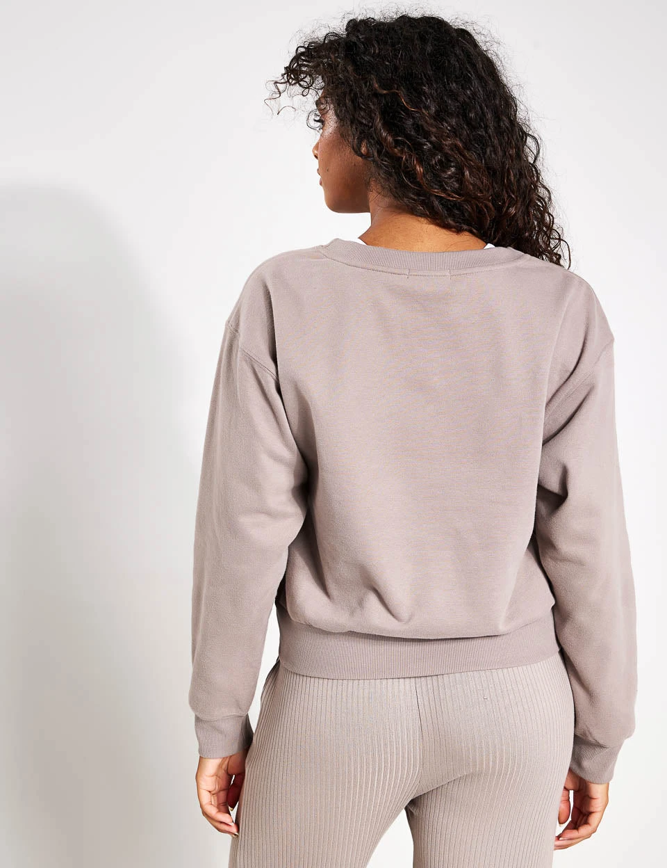 Beyond Yoga On The Go Pullover - Birch 2 Beyond Yoga On The Go Pullover - Birch - Image 2