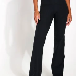 Beyond Yoga Spacedye At Your Leisure Bootcut Pant - Darkest Night