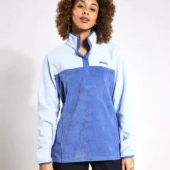 Columbia Benton Springs Half Snap Pullover - Eve/Whisper