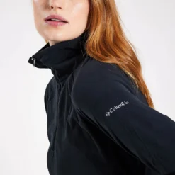 Columbia Glacial IV Half Zip Fleece - Black 6 Columbia Glacial IV Half Zip Fleece - Black -Default Template 3 Columbia GLACIALTM IV 1 2 ZIP 1802201 010 Black 0004