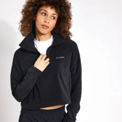 Columbia Glacial II Casual Cropped Fleece - Black