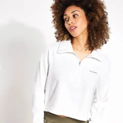 Columbia Glacial II Casual Cropped Fleece - Sea Salt