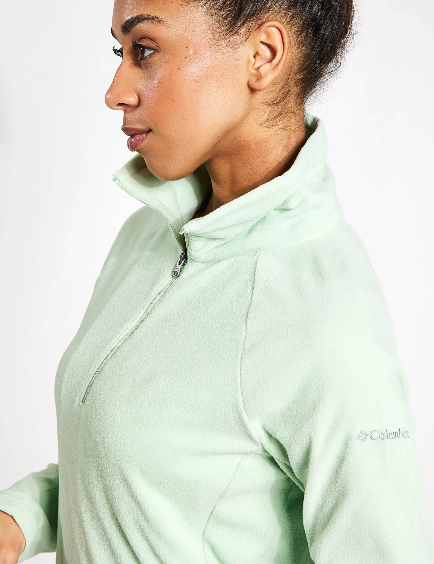 Columbia Glacial IV Half Zip Fleece - Sage Leaf 3 Columbia Glacial IV Half Zip Fleece - Sage Leaf - Image 3