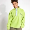 Columbia Helvetia Cropped Half Snap Fleece - Napa Green/Whisper/Stone Green