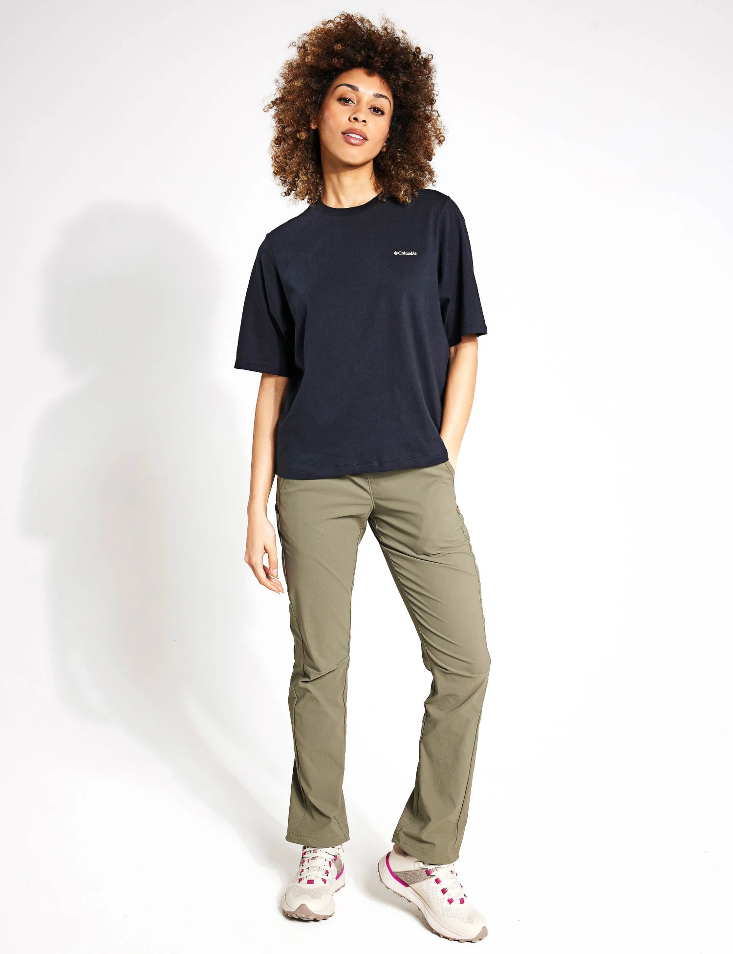 Columbia Leslie Falls Trousers - Stone Green 4 Columbia Leslie Falls Trousers - Stone Green - Image 4