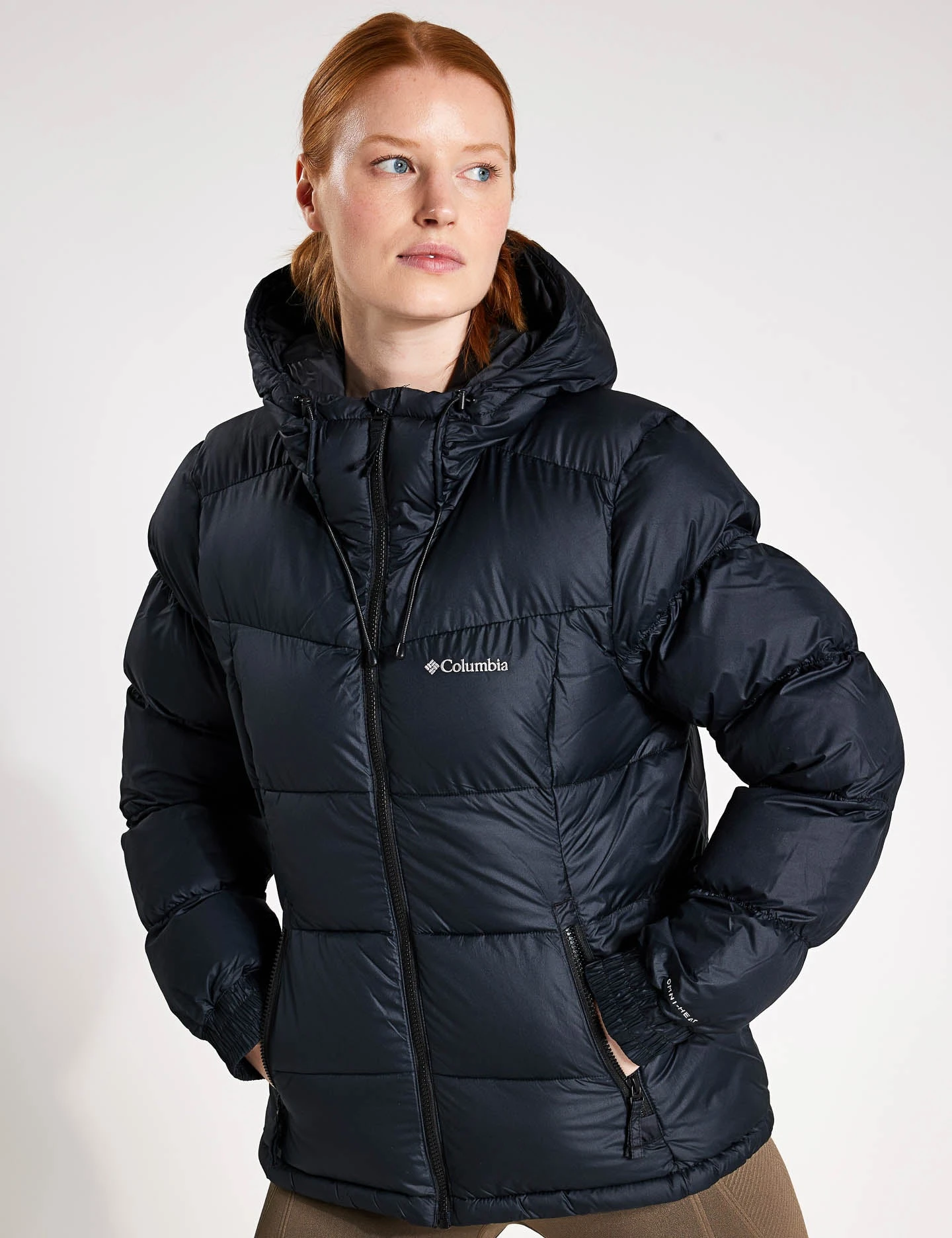 Columbia Pike Lake II Hooded Puffer Jacket - Black 1 Columbia Pike Lake II Hooded Puffer Jacket - Black