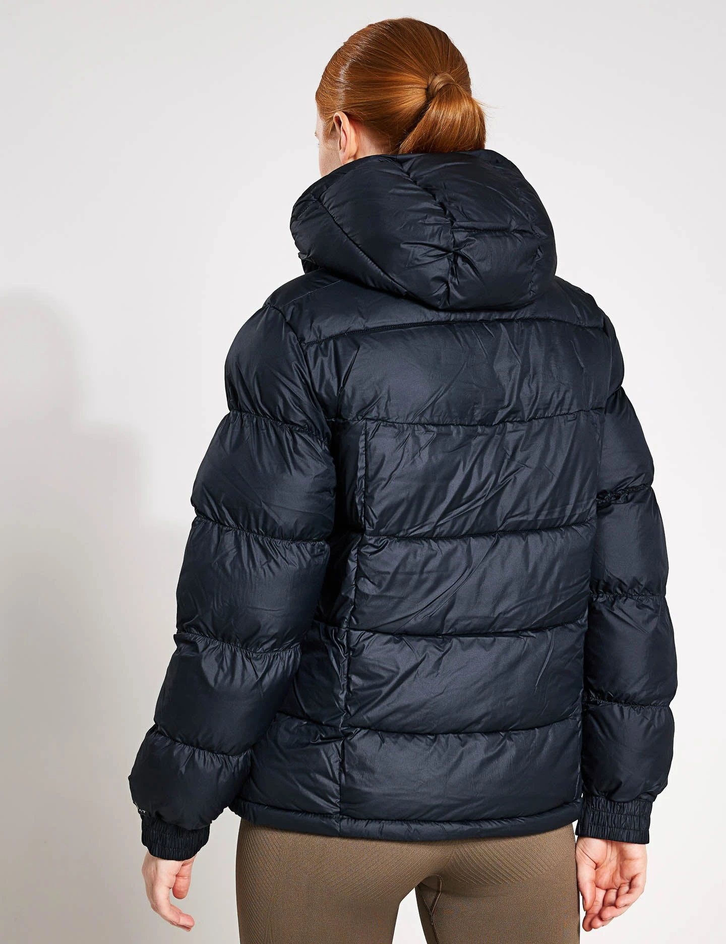 Columbia Pike Lake II Hooded Puffer Jacket - Black 2 Columbia Pike Lake II Hooded Puffer Jacket - Black - Image 2