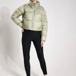 Columbia Puffect Cropped Puffer Jacket - Safari 6 Columbia Puffect Cropped Puffer Jacket - Safari -Default Template 3 Columbia PUFFECTTM CROPPED JACKET 2002491 348 Safari 0010