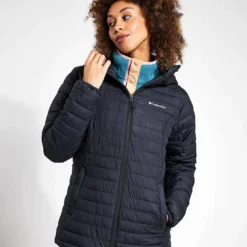 Columbia Silver Falls Hooded Insulated Jacket - Black 6 Columbia Silver Falls Hooded Insulated Jacket - Black -Default Template 3 Columbia Silver Falls Hooded Jacket 2034844010 Black 0021.small