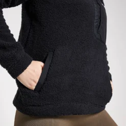 Columbia West Bend 1/4 Zip Sherpa Pullover - Black -Default Template 3 Columbia WEST BENDTM 1 4 ZIP PULLOVER 2051823 010 Black Black 0033