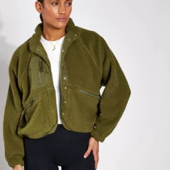 Hit The Slopes Fleece Jacket - Army 8 Hit The Slopes Fleece Jacket - Army -Default Template 3 FP Movement Hit the Slopes Jacket OB921410 3352 Army 0002