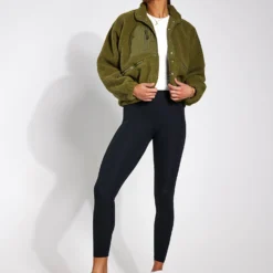 Hit The Slopes Fleece Jacket - Army 9 Hit The Slopes Fleece Jacket - Army -Default Template 3 FP Movement Hit the Slopes Jacket OB921410 3352 Army 0014