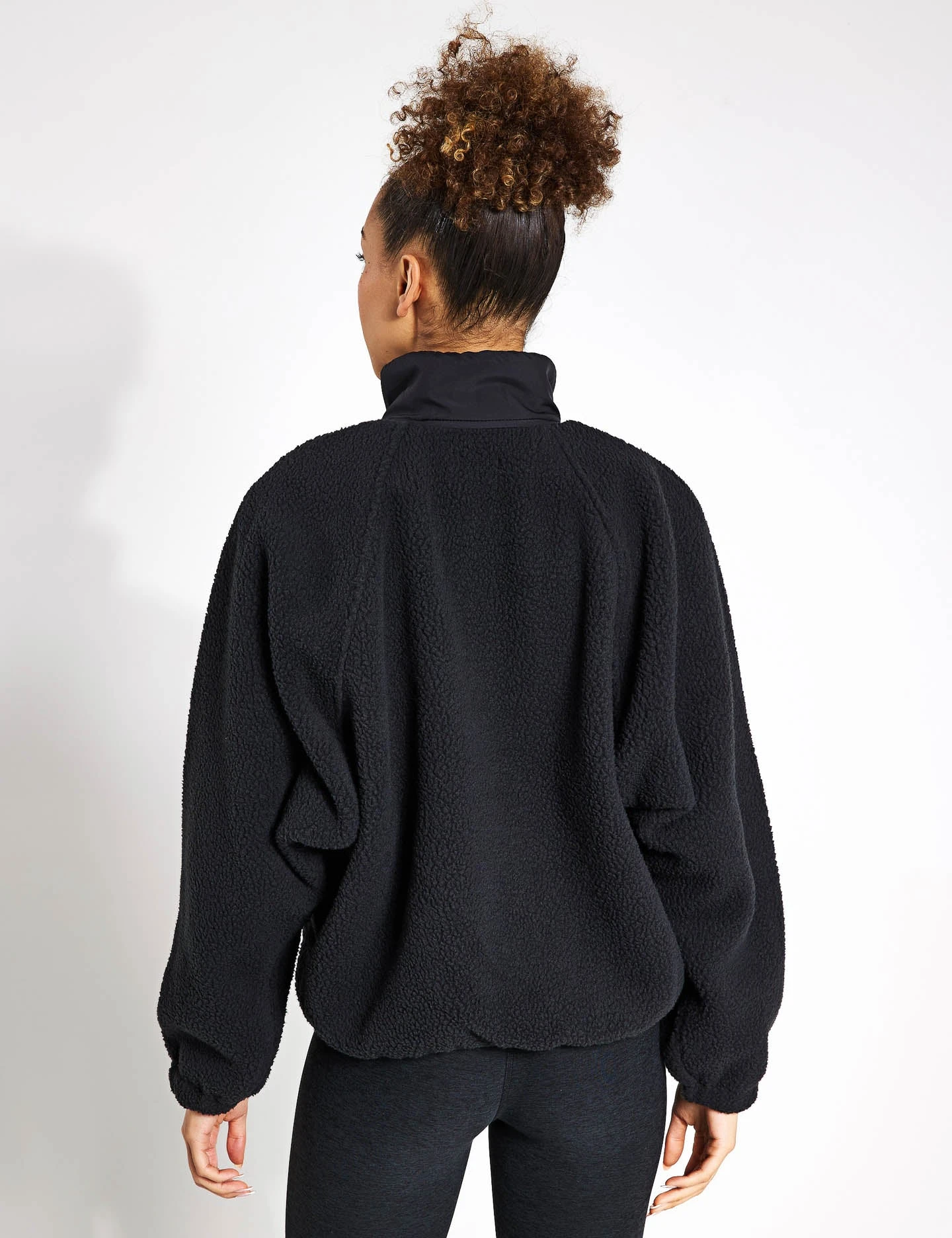 Hit The Slopes Fleece Jacket - Black 6 Hit The Slopes Fleece Jacket - Black - Image 6