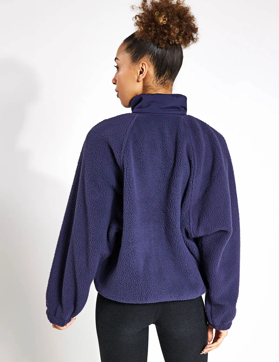 Hit The Slopes Fleece Jacket - Deepest Navy 3 Hit The Slopes Fleece Jacket - Deepest Navy - Image 3