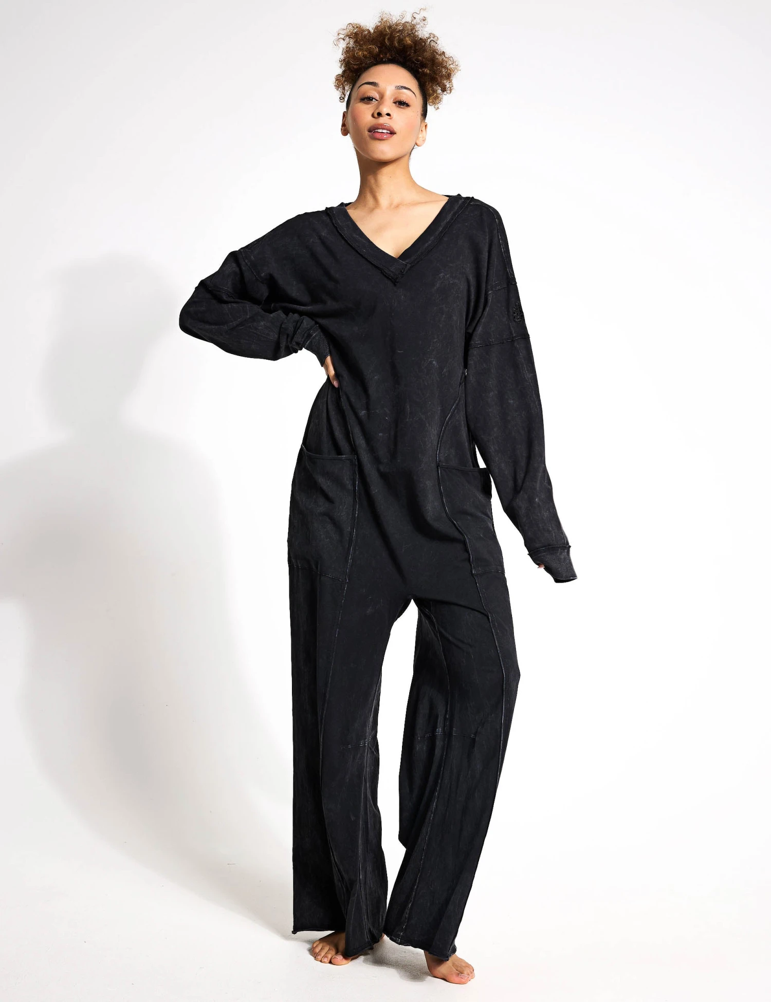 Hot Shot Runner One-Piece - Black 1 Hot Shot Runner One-Piece - Black