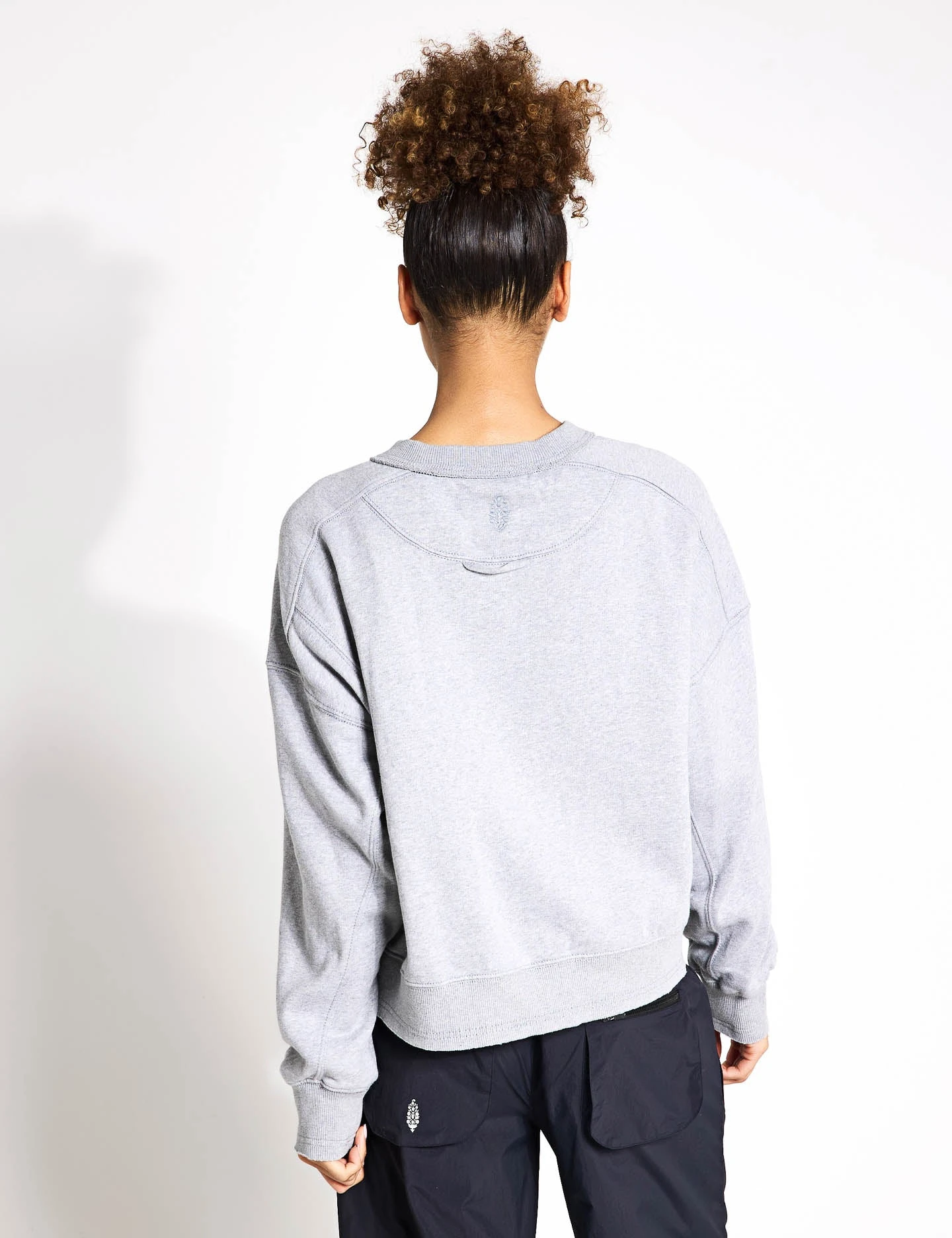 Intercept Pullover - Heather Grey 2 Intercept Pullover - Heather Grey - Image 2
