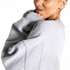 Intercept Pullover - Heather Grey 6 Intercept Pullover - Heather Grey -Default Template 3 FP Movement free people movement intercept pullover heather grey FP OB1592286 0016 S 0038