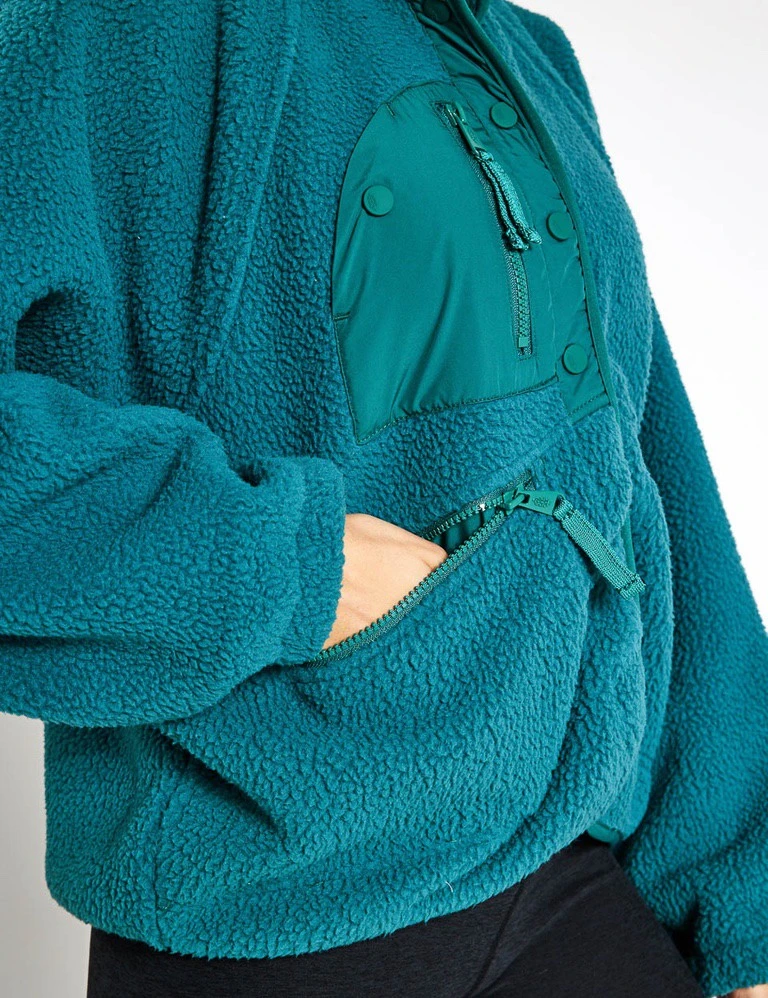 Hit The Slopes Fleece Jacket - Bright Forest 2 Hit The Slopes Fleece Jacket - Bright Forest - Image 2