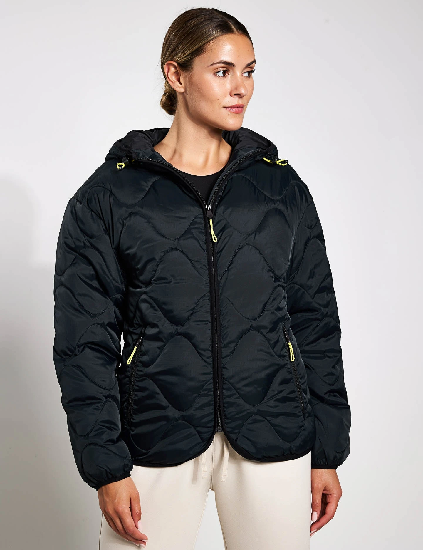 Stormwear Hooded Puffer Jacket - Black 5 Stormwear Hooded Puffer Jacket - Black - Image 5