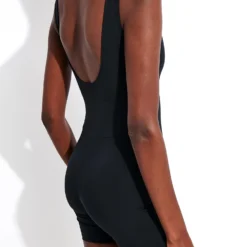 Bike Unitard - Black 8 Bike Unitard - Black -Default Template 3 Girlfriend Collective GC BIKE UNITARD SCOOP 54788 6012 JB BLACK 0022