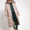 Long Puffer Jacket - Limestone