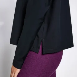 ReSet Long Sleeve Tee - Black -Default Template 3 Girlfriend Collective RESET LONG SLEEVE TEE 3024 JB BLACK 0023 9d09ee77 9248 458e a975 8b5e8a1b2b51