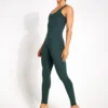 Scoop Unitard - Moss