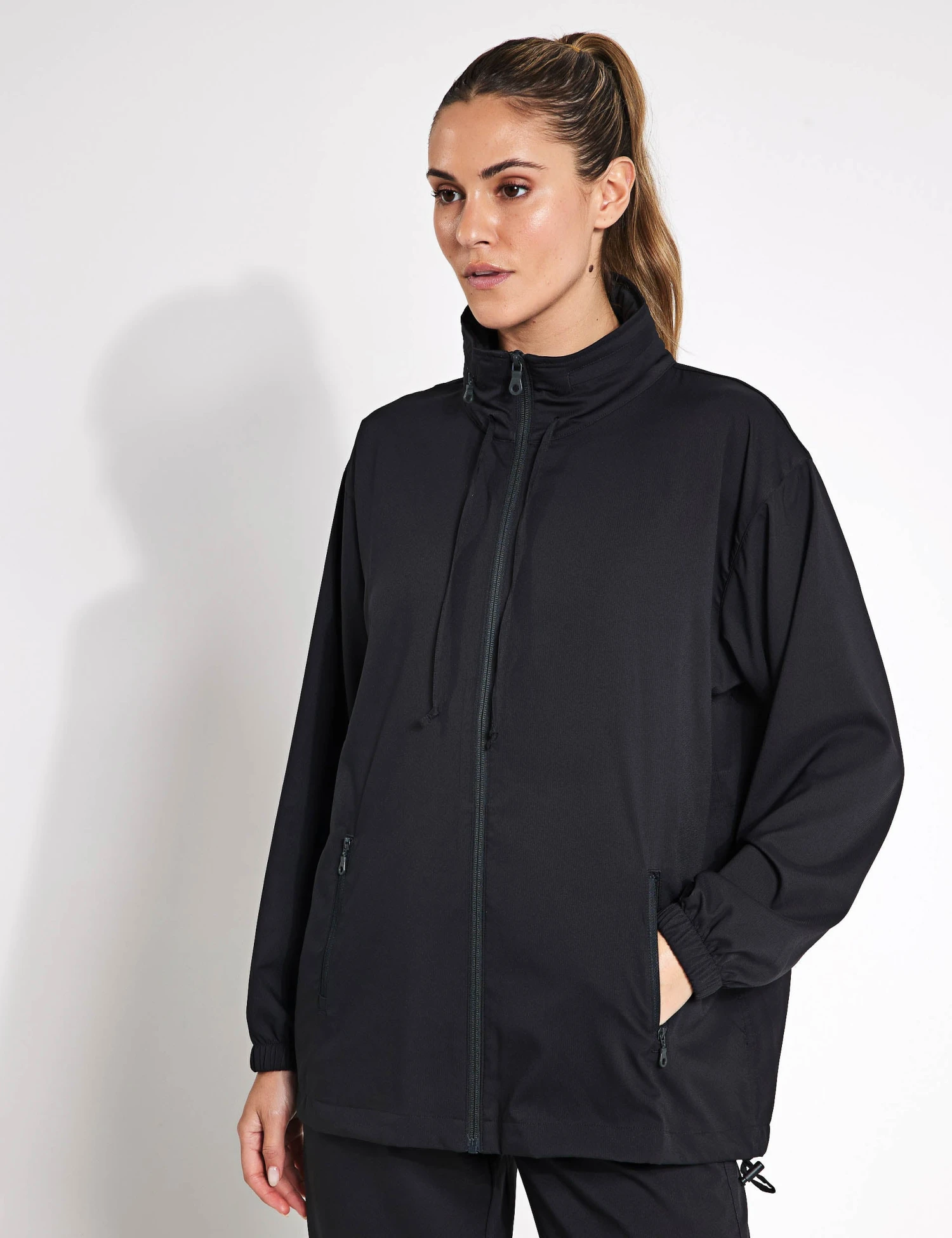 Sideline Full-Zip Windbreaker - Black 1 Sideline Full-Zip Windbreaker - Black