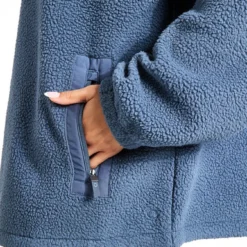 Borg Funnel Neck Fleece - Dark Airforce 8 Borg Funnel Neck Fleece - Dark Airforce -Default Template 3 Goodmove BORG POP OVER 6451A DA DARK AIRFORCE 0020