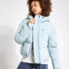 Stormwear Hooded Cropped Puffer - Light Mint