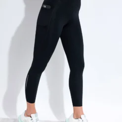 Go Train 7/8 Gym Leggings - Black