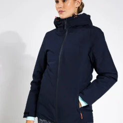 Insulated Waterproof Jacket - Midnight Navy 8 Insulated Waterproof Jacket - Midnight Navy -Default Template 3 Goodmove INSULATED WATERPROOF JACKET T51 5798 MN MIDNIGHT NAVY 0021