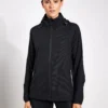 Stormwear Packable Hooded Running Jacket - Black